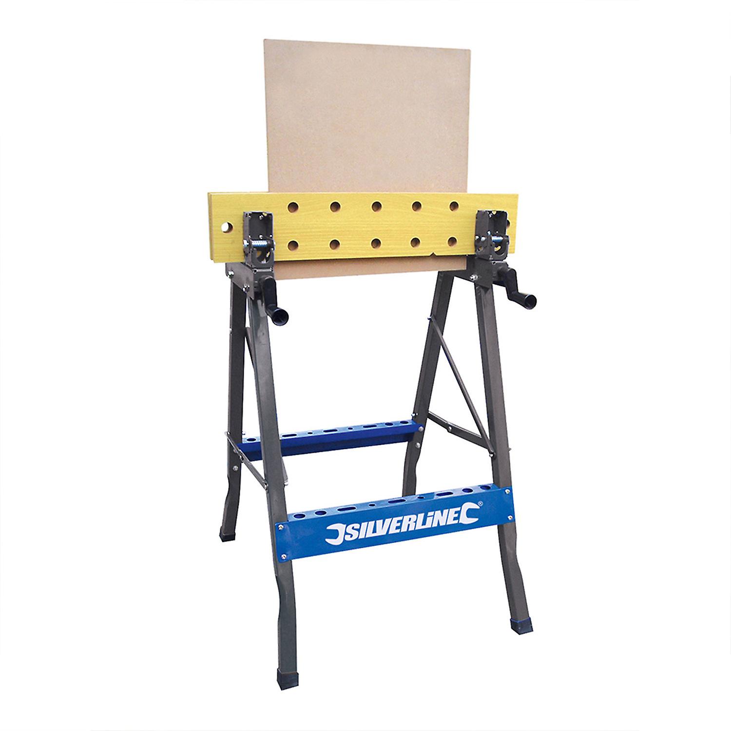 Silverline TB05 Heavy Duty Flip-Top Workbench 150kg