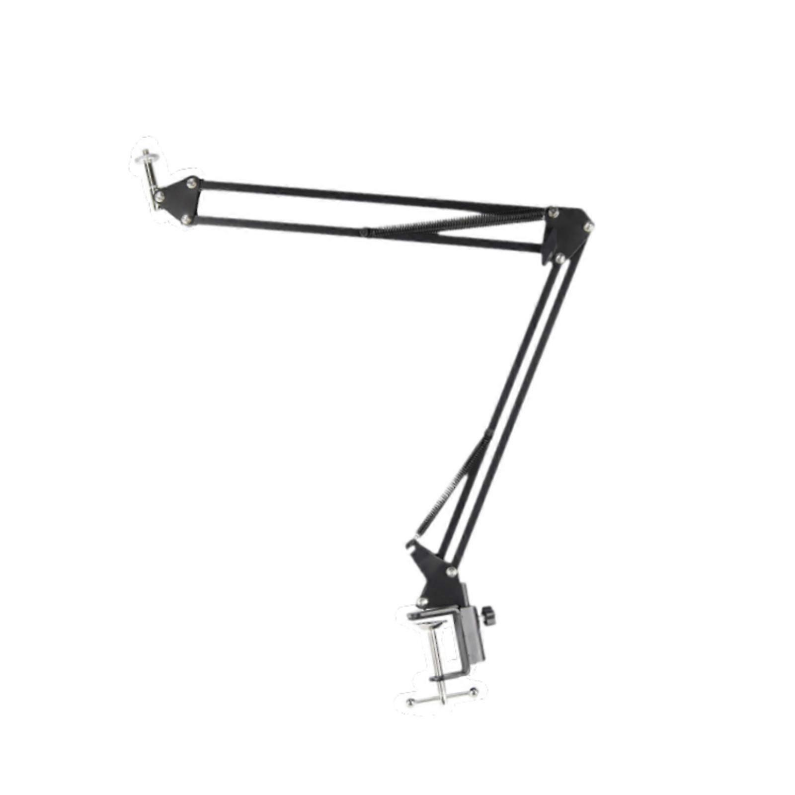 Overhead Phone Mount Camera Projector Stand for Meeting Painting Live Stream Black