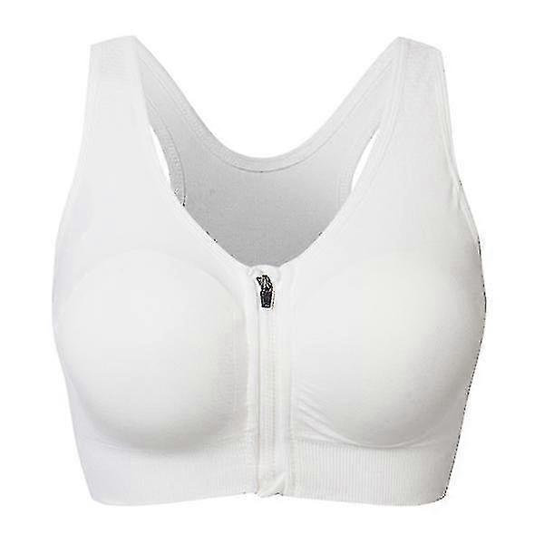 Reggiseno sportivo da donna, reggiseno sportivo con cerniera frontale anti-vibrazione gratuito