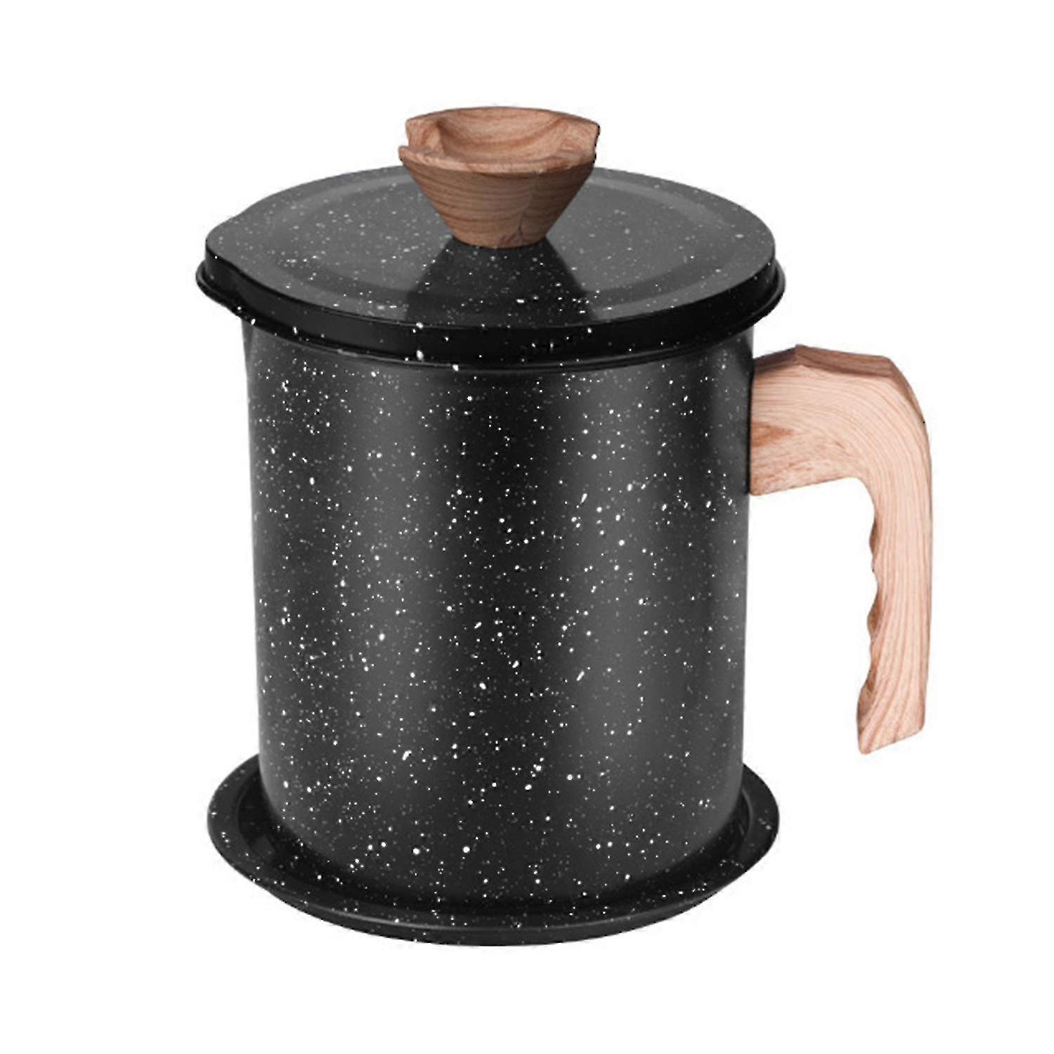 Grease Container With Strainer,stainless Steel Oil Strainer Pot