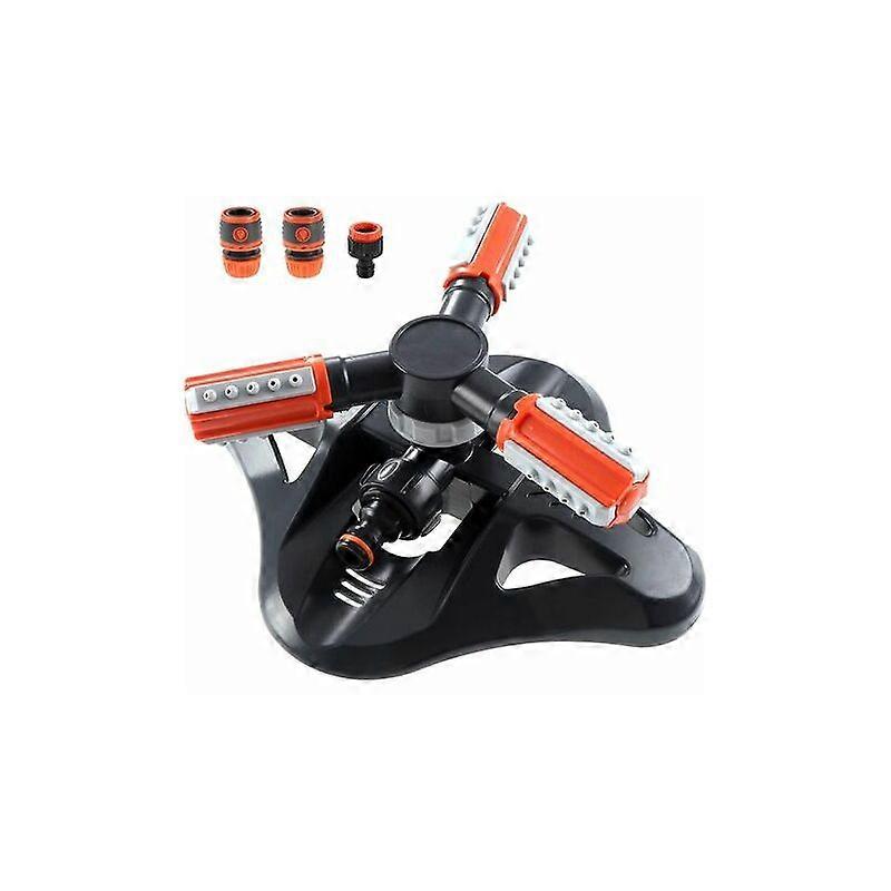 360 Rotating 3-Arm Automatic Garden Sprinkler