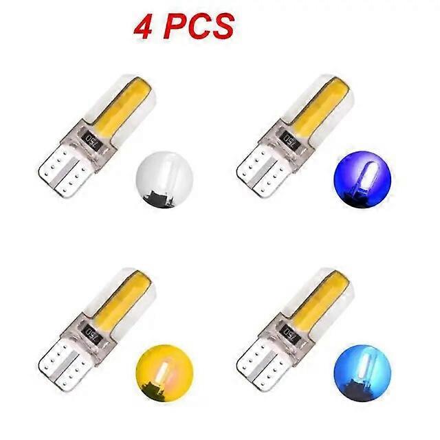 2/3/4PCS Auto Wedge Parking Light Universal Superbright T10 Car Accessory Led Bulbs Durable Signal Light Turn Side Lamps