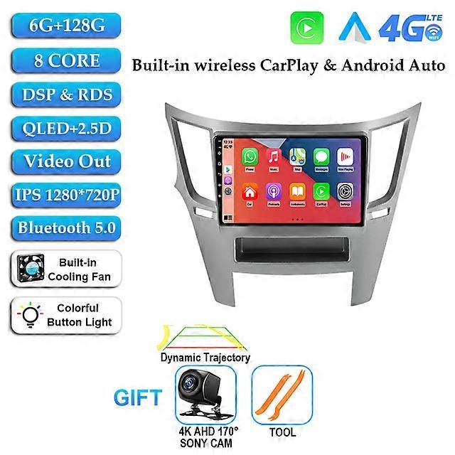 Android 12 For Subaru Outback 4 Legacy 5 2009-2014 Car Radio Multimedia Video Player GPS Navigaion Head Unit DSP 2Din