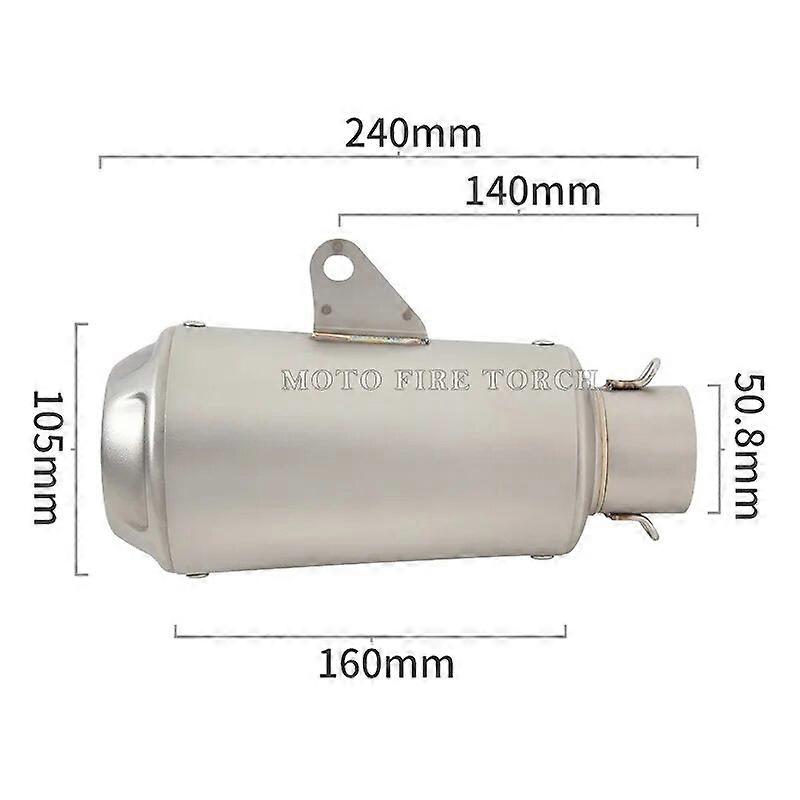 Auspuff Upgrade Für Husqvarna 401 Vitpilen/Svartpilen - Edelstahl Verbindungsrohr