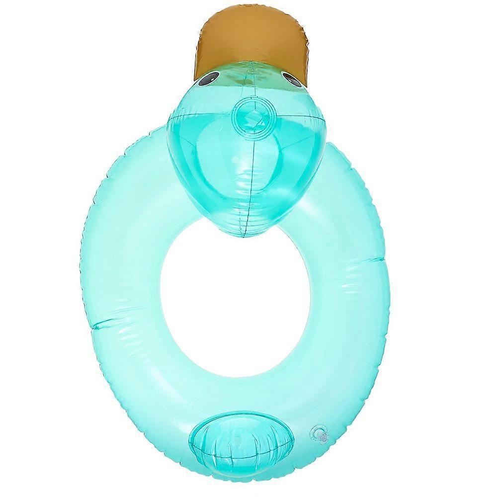 Children's Inflatable Underarm Swim Ring Transparent Duck Swimming Pool Toy