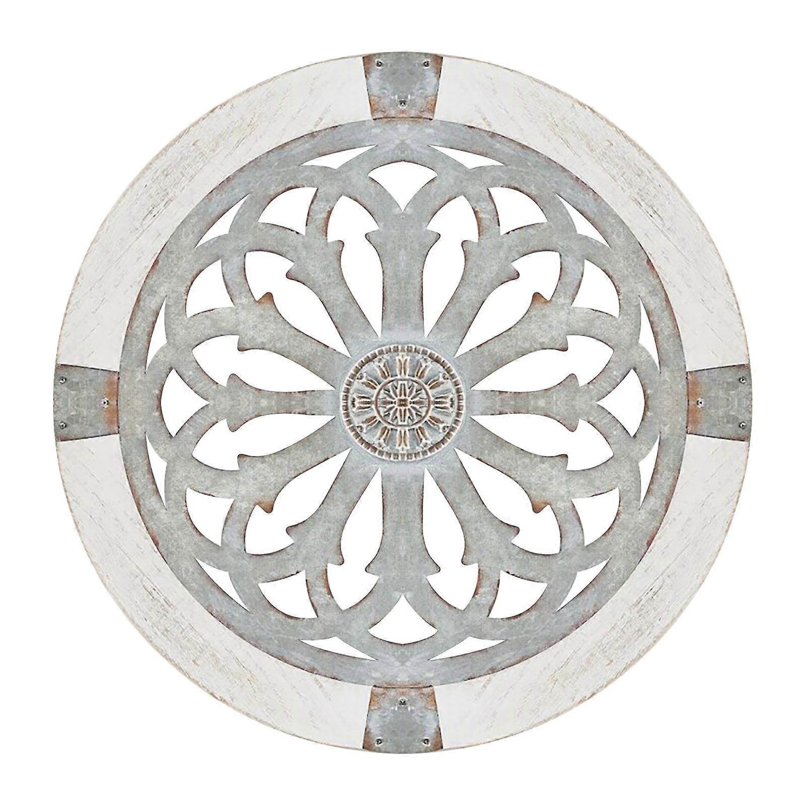 Gray Round Wall Art Wall Wall Pendant Wall Hanging Pattern Wall Decorations