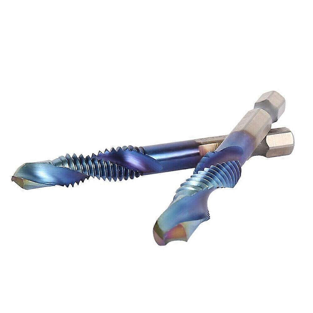 Imperial Drill Bits Rust-proof Tap Screw Set Shank Tapping Titanium Coated 1/4\\\\\\\" 6pc