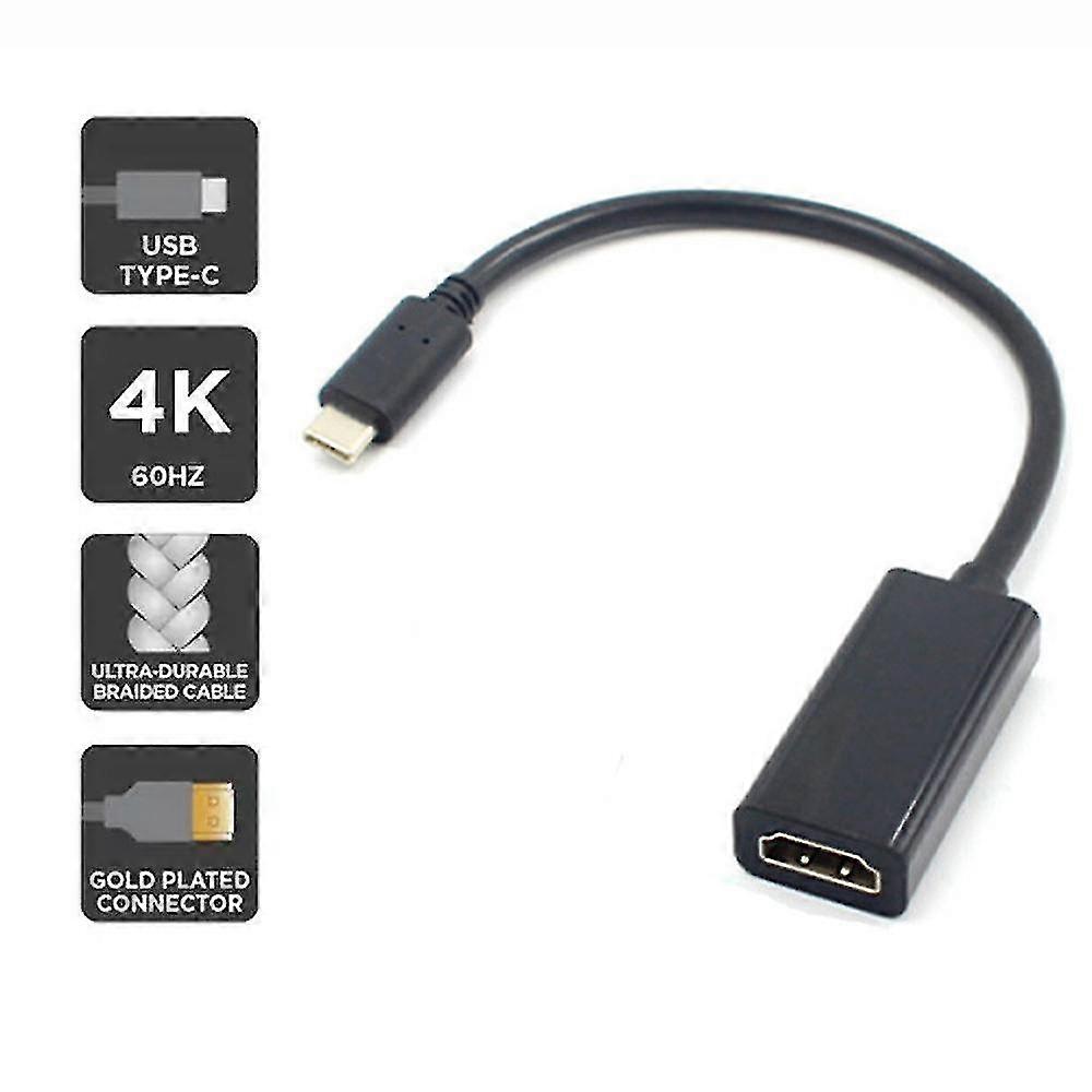 Para Samsung Tipo C A Hdmi Cable TV Av Adaptador Teléfono Móvil