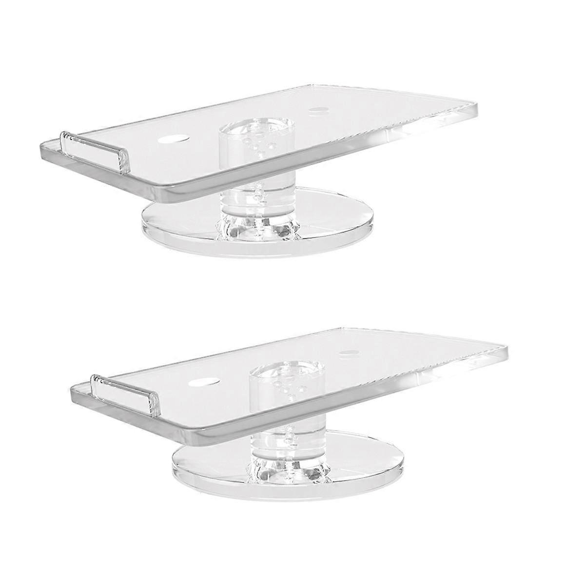Ακρυλικό ηχείο επιφάνειας εργασίας Stand Bracket Stands Stands για LS50 Meta / LS50 Wireless II / Q150 / Q350 / R3 M