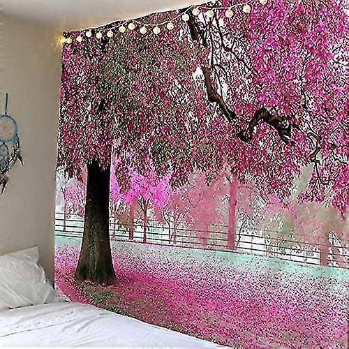Large Red Tree Wall Tapestry - Beautiful Bohemian Wall Hanging (Army Green, 150x130cm)