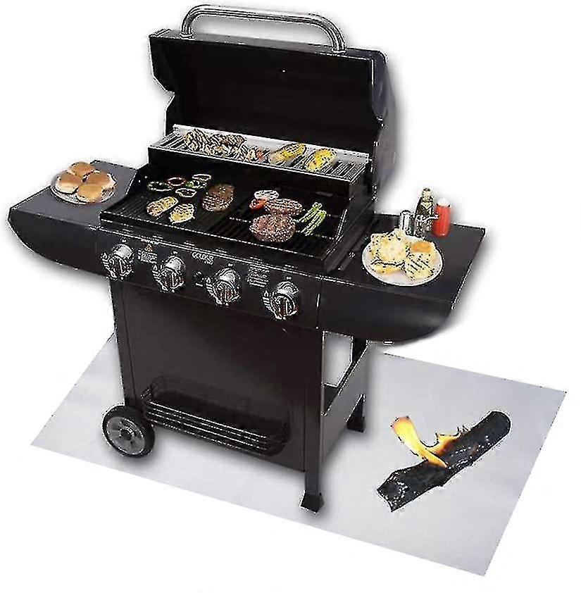 Rectangular Fire Pit Pad portable Camping Accessories Fireproof Mat