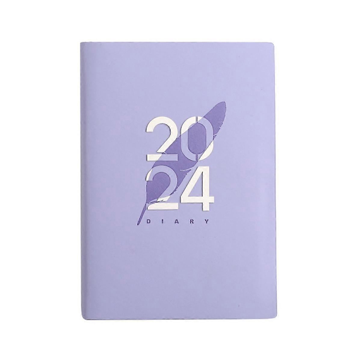 2024 Diary A5 Diary A5 Daily Planner Notebook for Christmas Gift Birthday Gift Diaries for 2024 Pur
