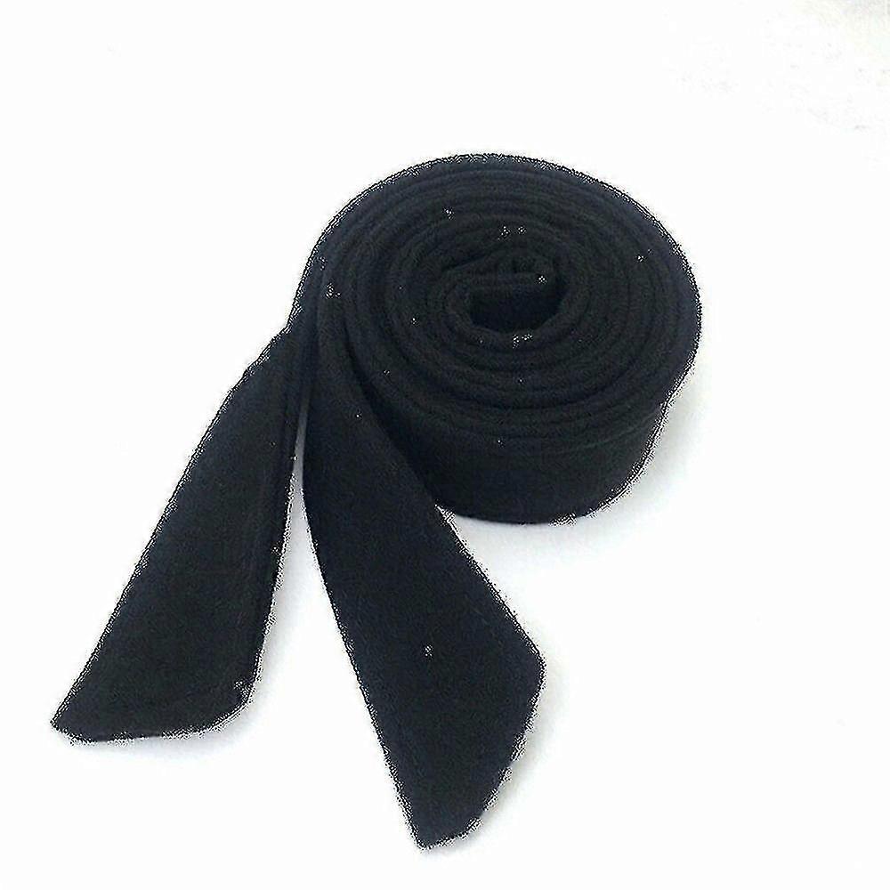 1pc צמר אבנט ז'קט ז'קט סוודר יוניסקס קלאסי וינטאג 'דמוי חגורת צמר עניבה 175 ס"מ * 5 ס"מ עבור מעיל נשים ת"א