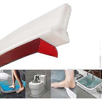 Opvouwbare waterretentiestrip voor douche, zelfklevende douche