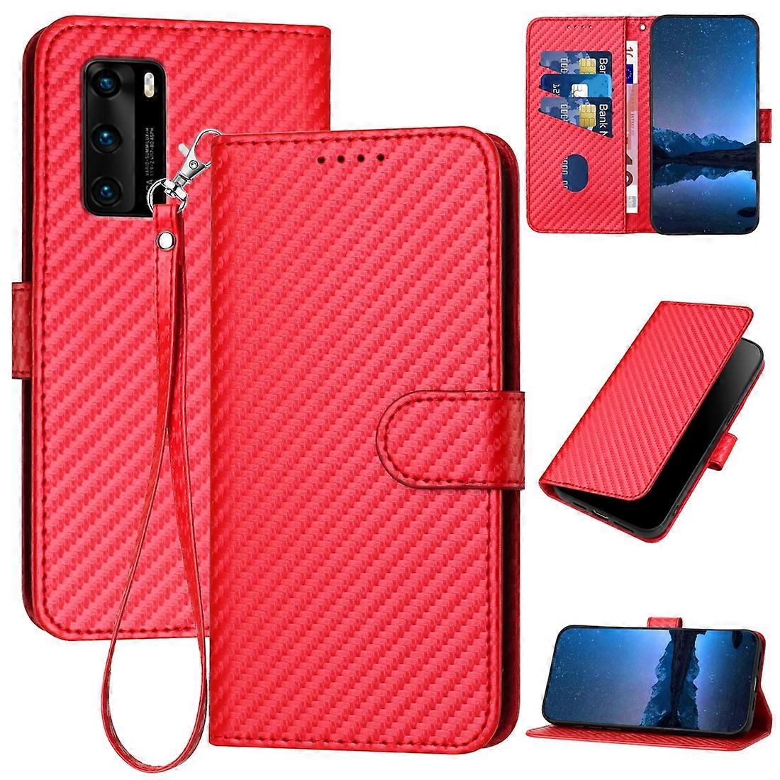 Carbon Fiber PU Case For Huawei P40