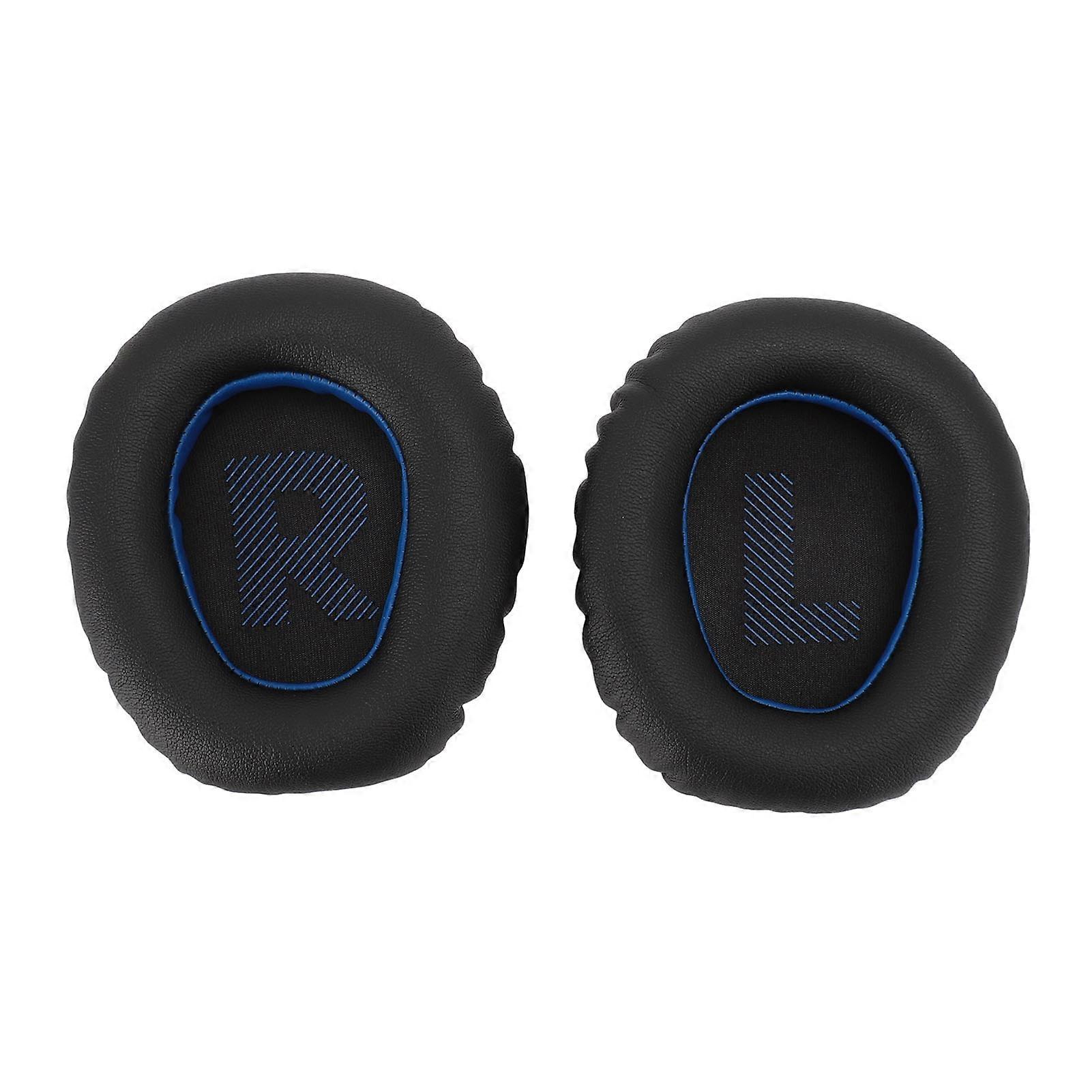 Replacement Ear Pads Professional Soft Protein PU Leather Comfortable Ear Cushion for Q100 Black Blue