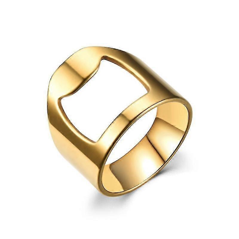 Open Beer Bottle Cap Ring Personality Ring Functal Ring Beer Bar Tool