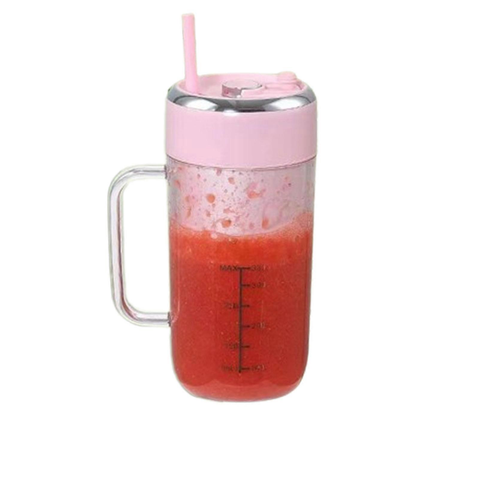 Portable Blender Juicer with 15-Second Ice-Crushing Power, 8 Blades, Blender for Shakes and Smoothies,12 oz Easy-to-Clean Personal Blender with Charge