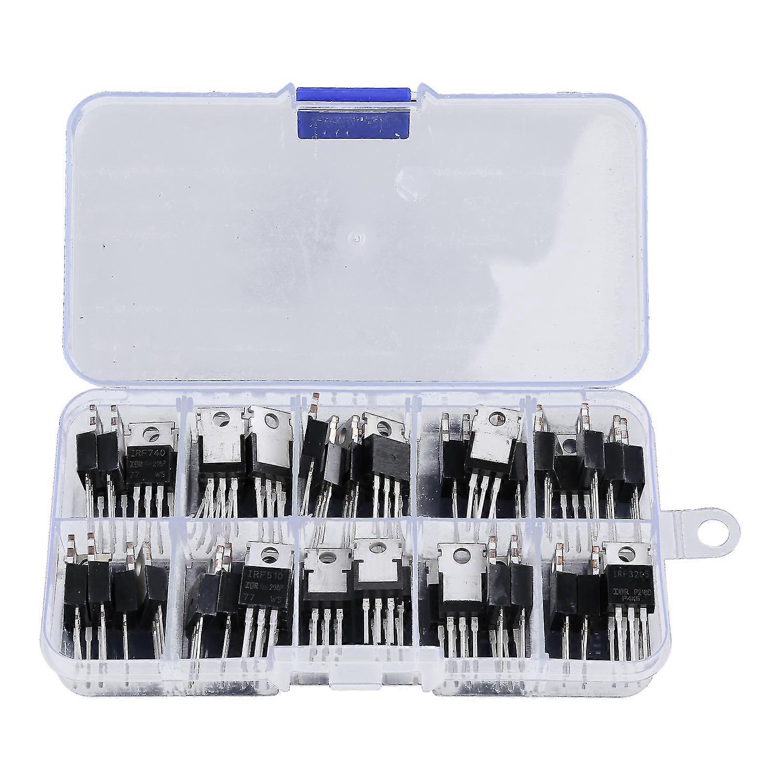 Mosfet Transistors IRF540 IRF640 IRF740 IRF840 IRF3205 IRF9540 IRFZ44 IRF510
