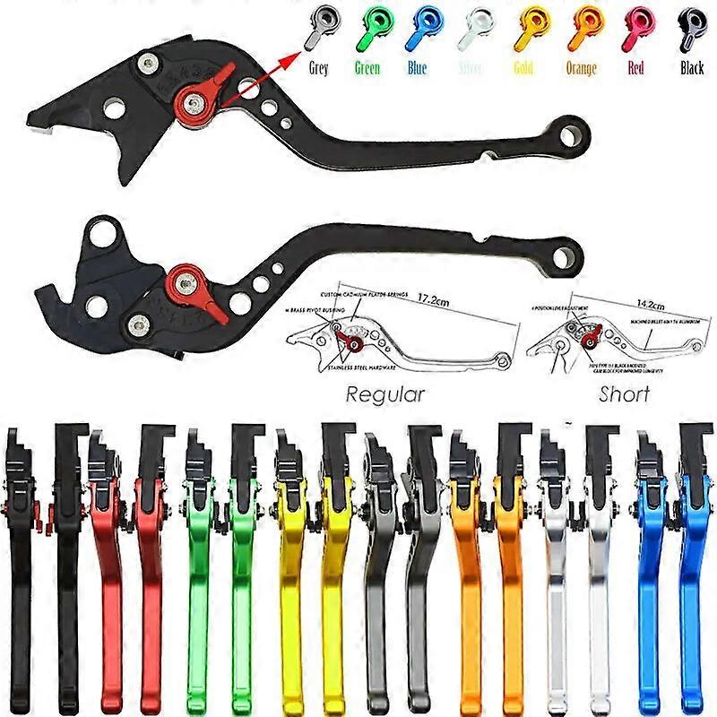 Short&Long For Suzuki GSX650F 2008 2009 2010-2015 GSF650 BANDIT 2007 GSF 650 2002 Motorcycle Adjustable CNC Brake Clutch LeversMotor Vehicle Brake Ser