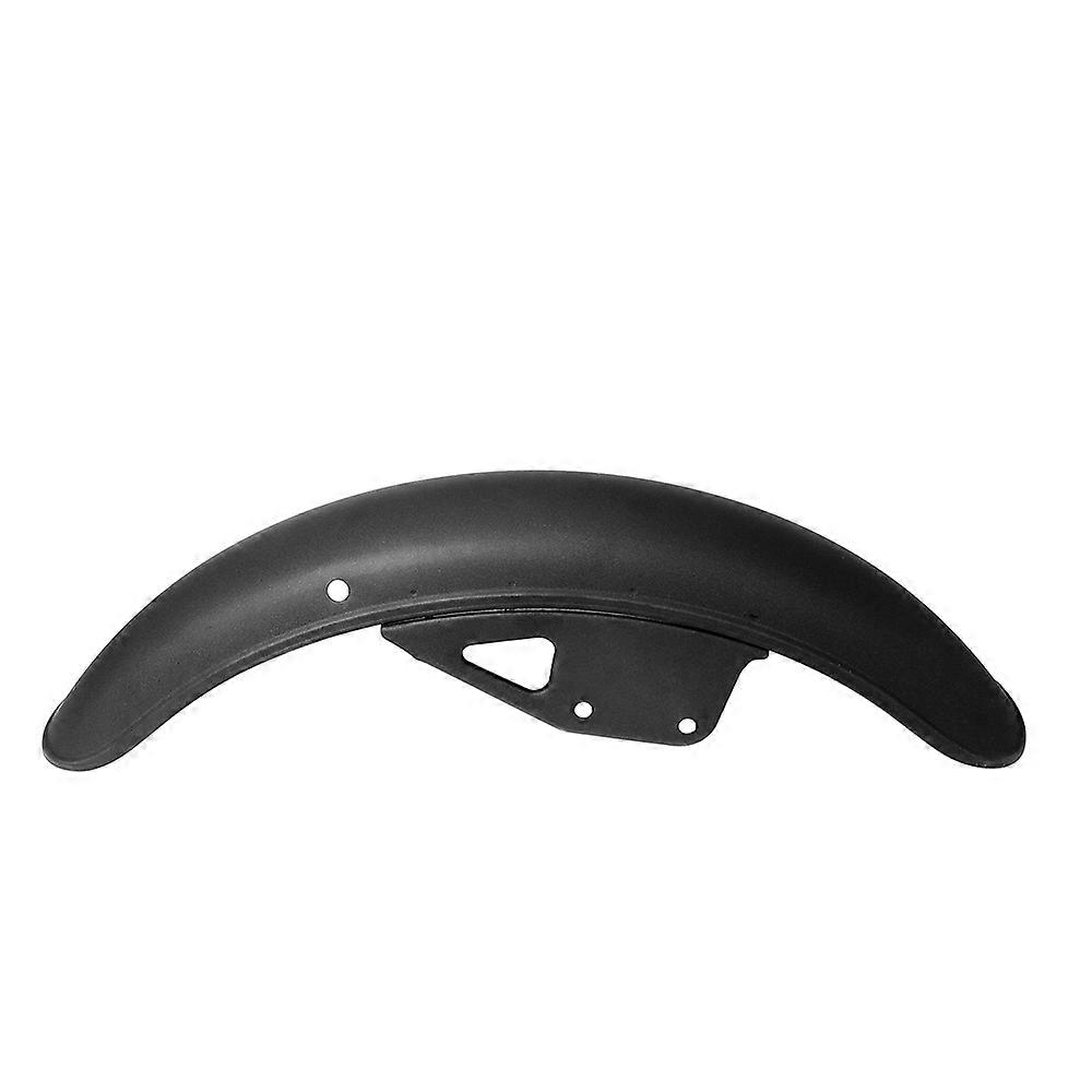 56cm 22.05inch Motorcycle Front Fender Mud Flap Dirt Splash Fairing Guard Wheel Cover Mudguard Black/ Chrome for Suzuki GN125