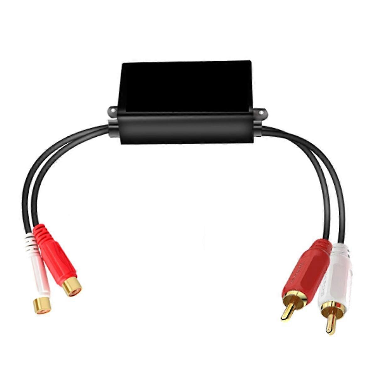 Sound Cancellation Current Noise Common Ground Isolation Filter Audio Isolator Stereo Rca Isolator