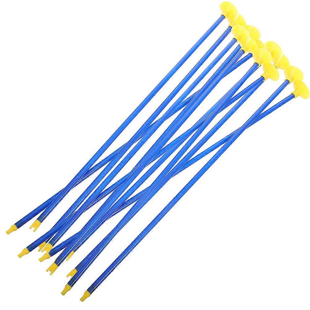 15Pcs Shooting Arrow Suction Game Arrow Sport Practice Arrow Plastic Reusable Arrow Replacement