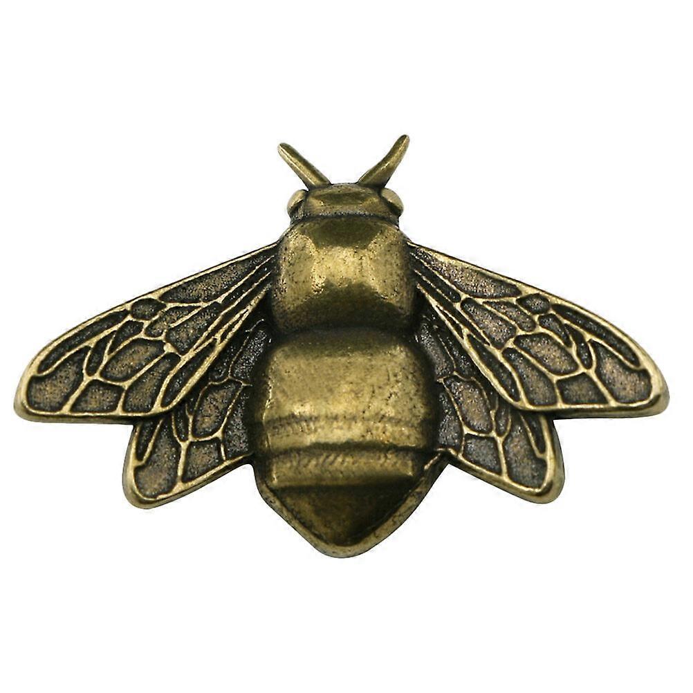 Ορείχαλκος Craft Vintage Bee Figurine Antique Bee Statue Sculpture Μικρή διακόσμηση σε σχήμα μέλισσας