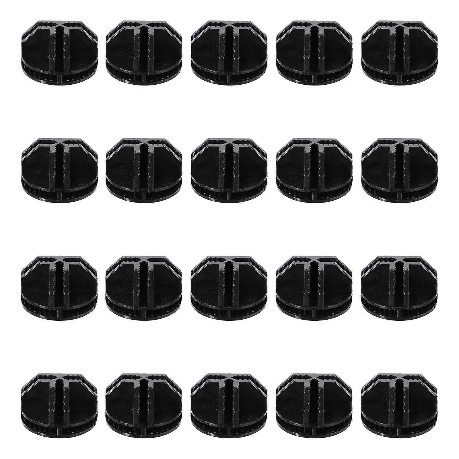 20pcs Wire Cube Connectors for Storage Shelving Cabinet Modular Organizers