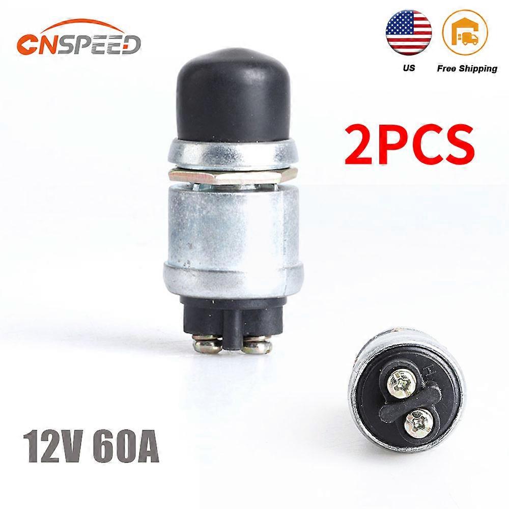 60A Ignition Engine Start Switch Waterproof Push Starter Switch For Car Truck Boat yacht Horn Replacement Button Car