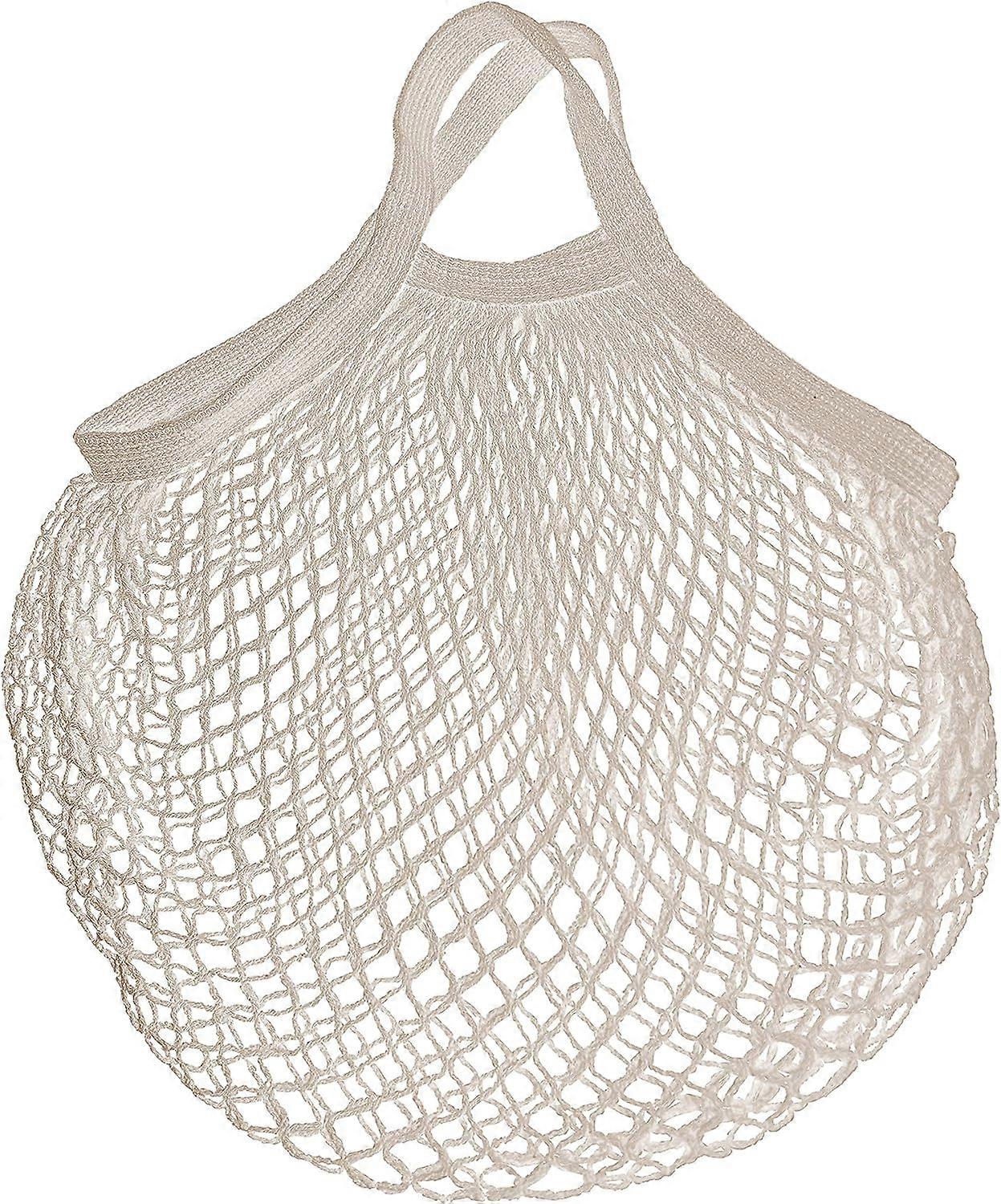 Reusable Mesh Shopping Bag White