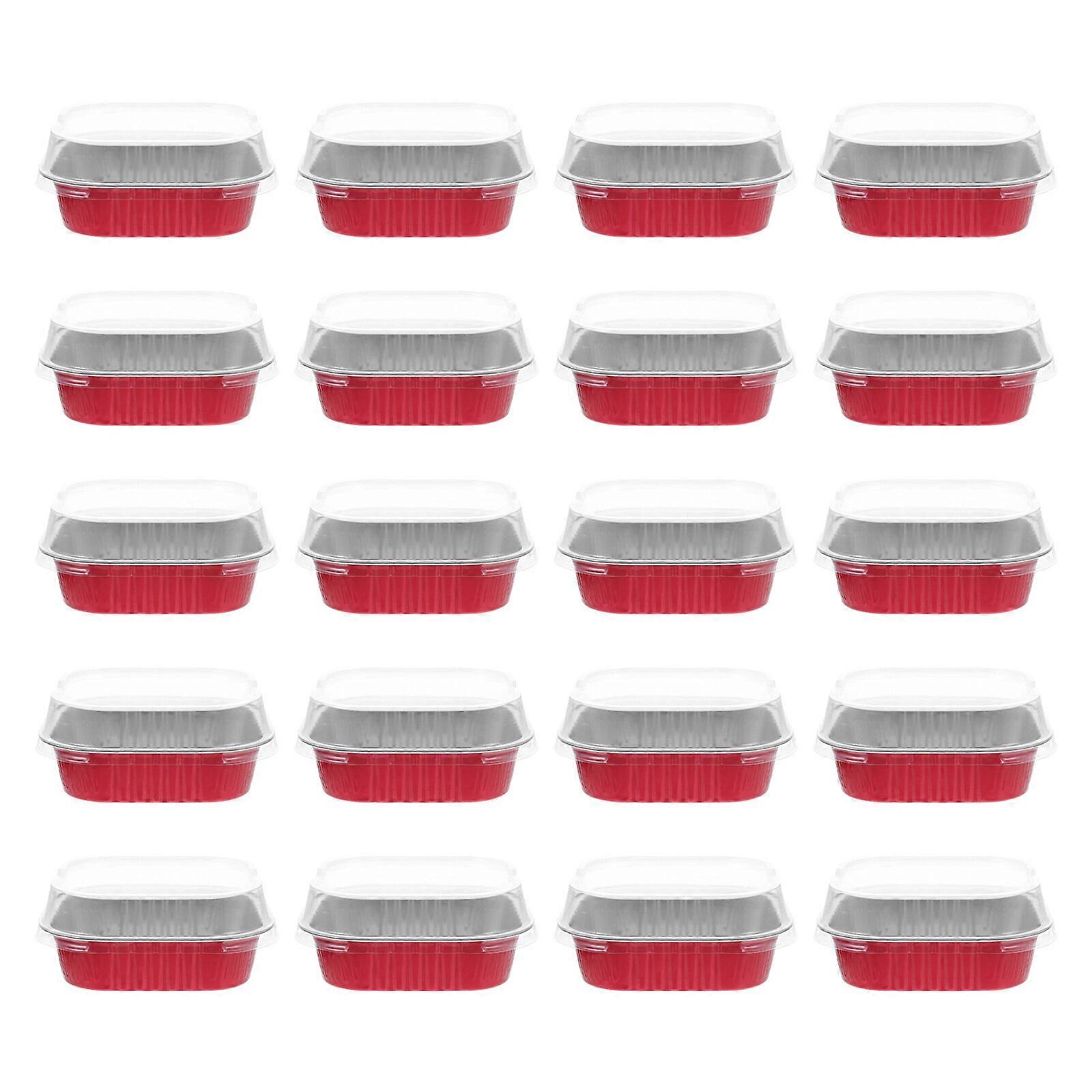 20 Sets of Household Pudding Cups Multi-function Cupcake Cups Convenient Dessert Containers