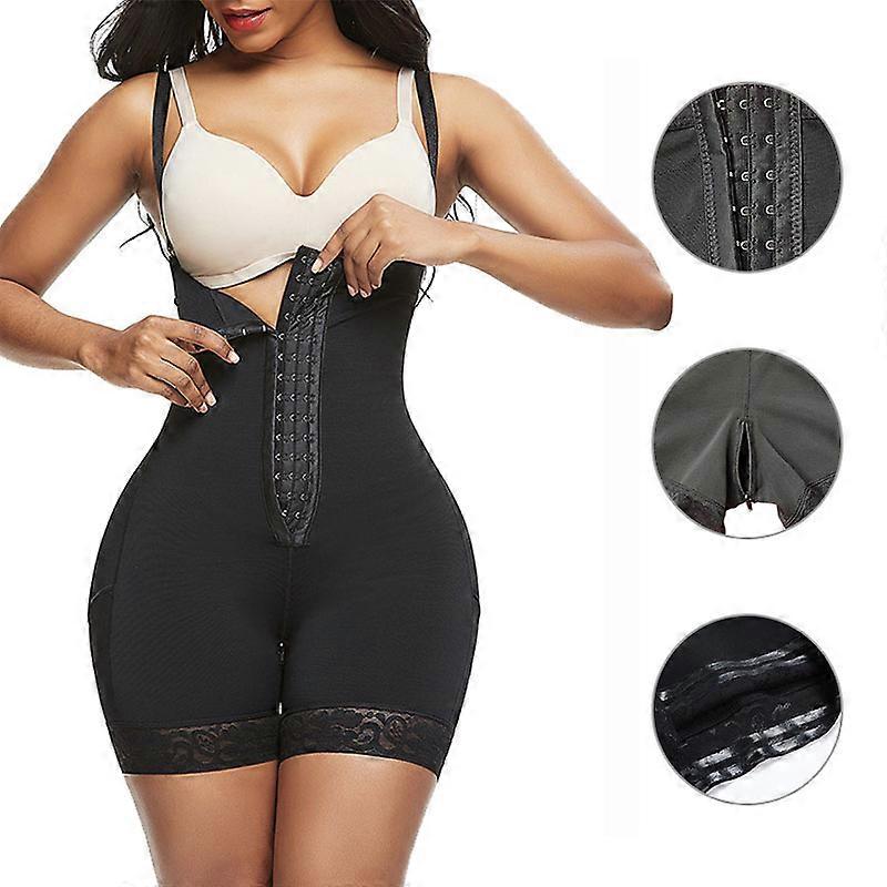 Larrycard Women Fajas Colombianas Shapewear 2 In 1 Tummy Control Body