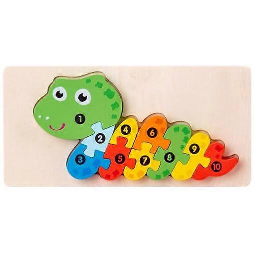 Wooden Toys Jigsaw Puzzles for Toddlers Educational Toys Gift