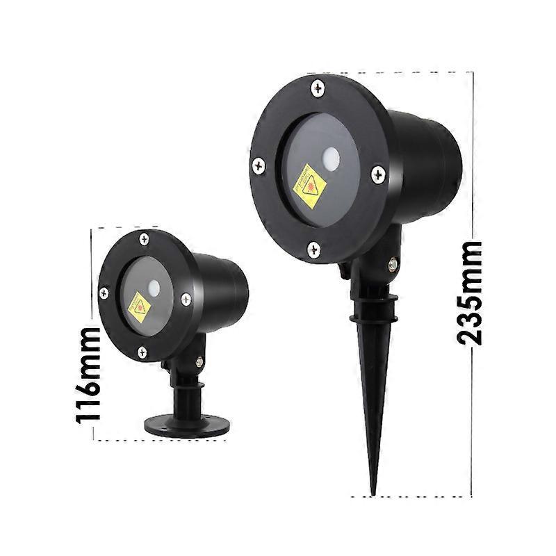 Outdoor waterproof laser light starry sky remote control christmas light