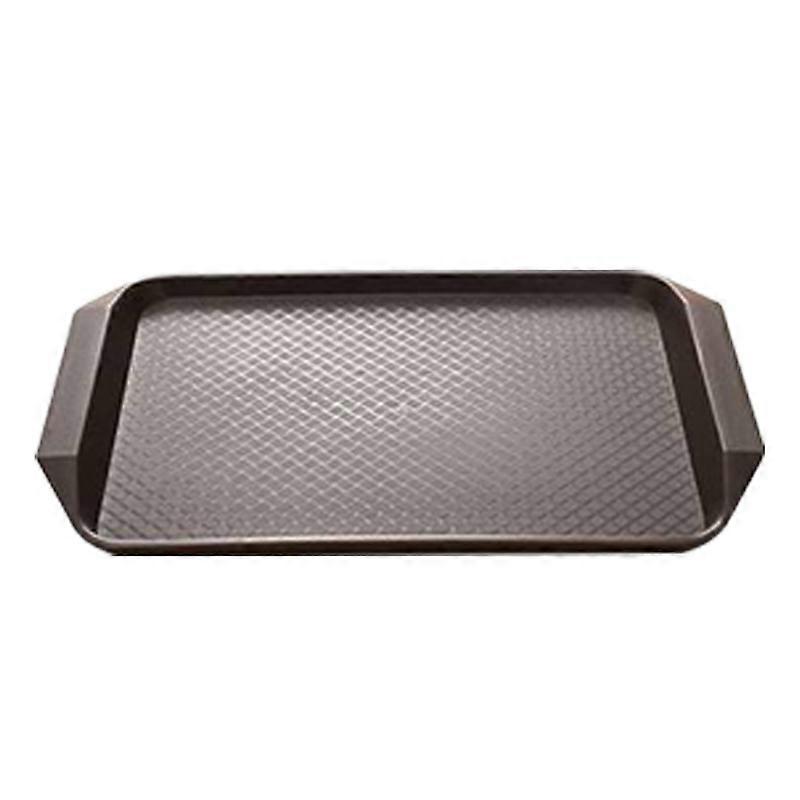 More Thicken Multi-use Serving Tray PP Practical Stackable Storage Tray for Home JIKAIX