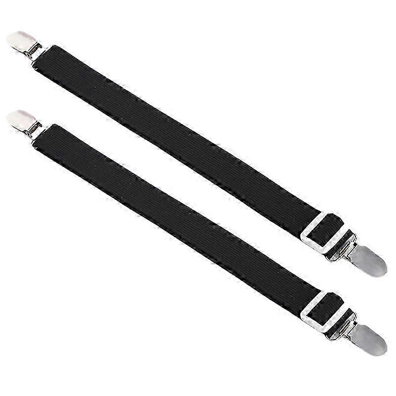 2pcs Adjustable Elastic Bed Sheet Clips Anti-slip Multipurpose Sofa Cushion Mattress Cover Bed Sheet Straps For Bedroom Qinhai