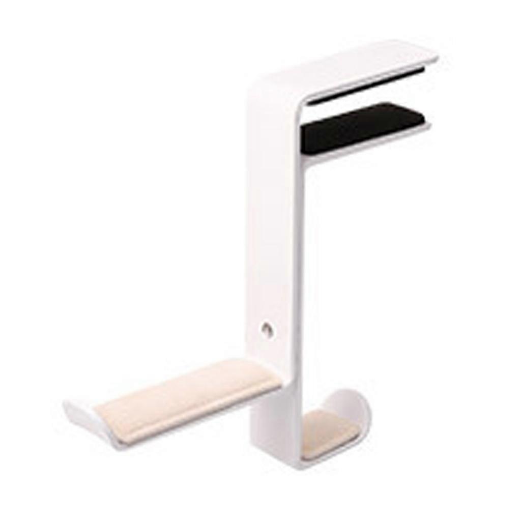 Headphone Hanger Desk Mount Holder Headset Stand Clamp Hook Display Rack
