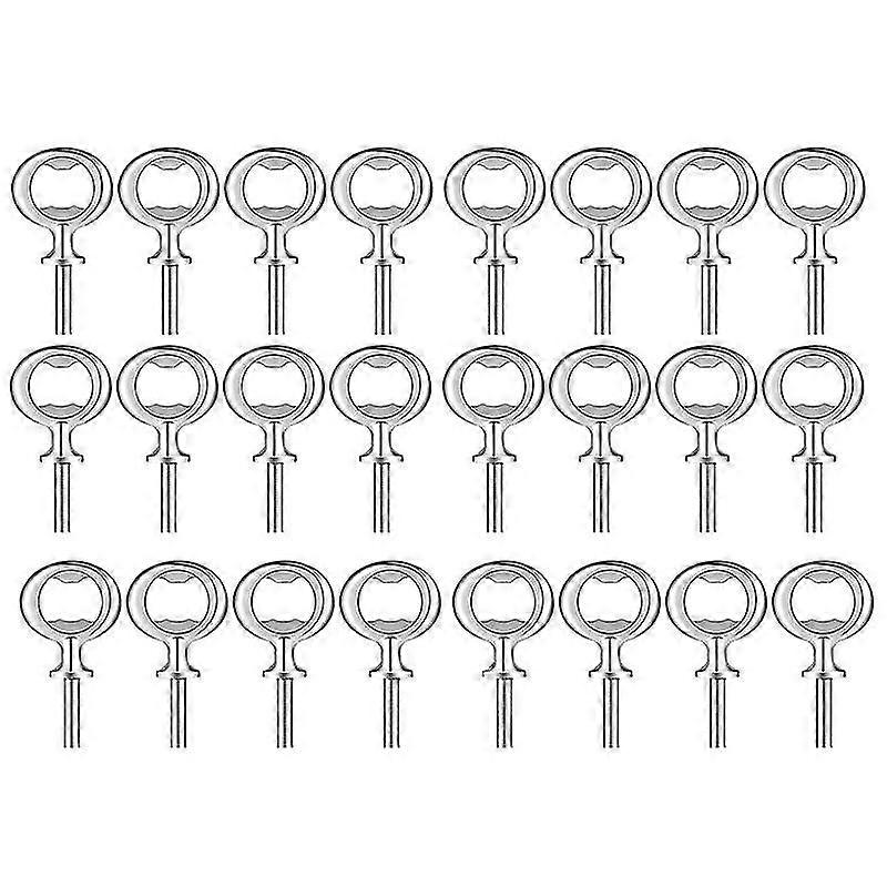 24 stycken flasköppnare kit metallflasköppnare DIY hantverk ölflasköppnare tom flasköppnare