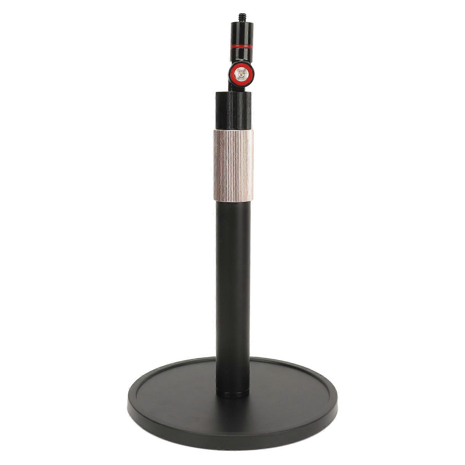 Projector Floor Stand Alloy Steel Multi Angle Adjustable Desktop Projector Mount Base with 1/4 Screw for Camera Phone Stabilizer 