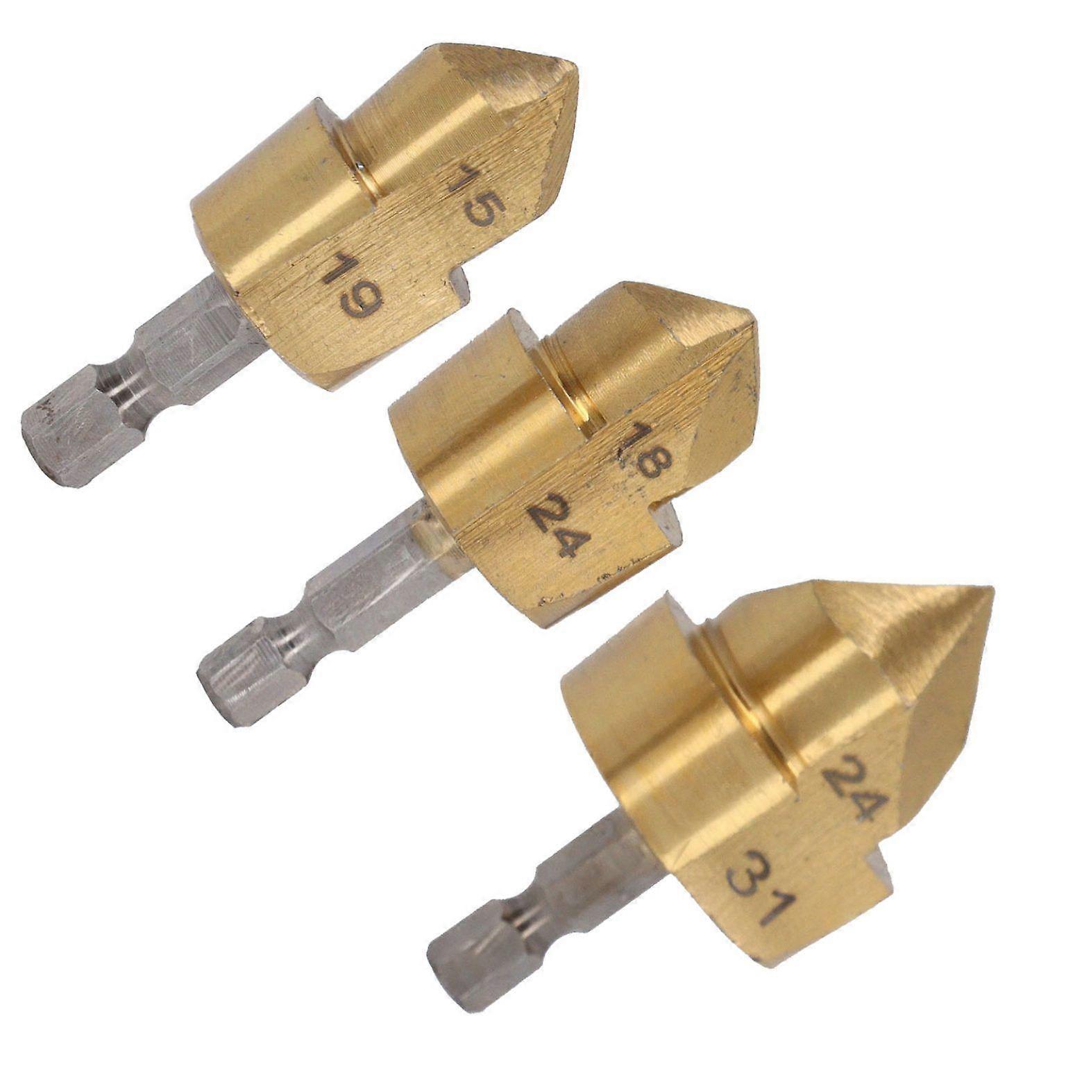 ppr lifting drill bit stepped drill bit 3 Pcs Set PPR Lifting Drill Bit 1/4 Inch