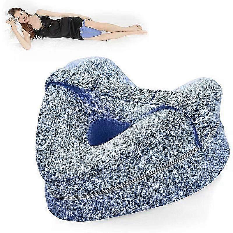 Heart Shaped Orthopedic Sleeping Pillow For Legs Wedge Cushion With Knee Support Sciatica Pads Body Cushion