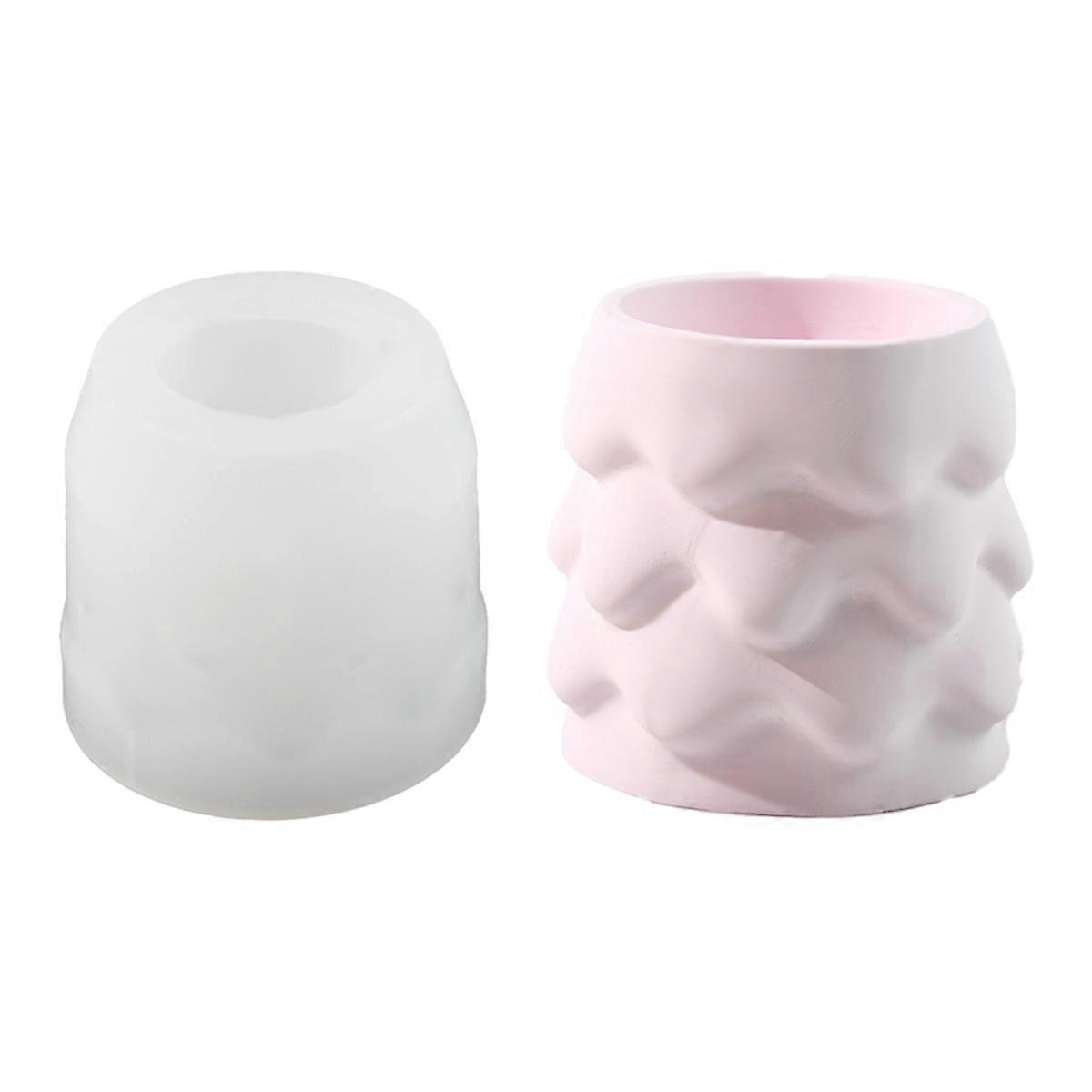DIY Christmas Tree Candle Cup Silicone Mold Aromatherapy Gypsum Candle Holder Pendant Resin Epoxy M