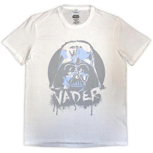 Star Wars Unisex Adult Darth Vader Spray Paint T-Shirt