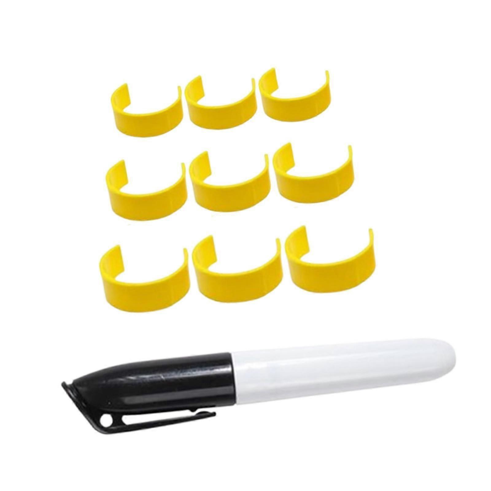 Clips for Round Bottles Portable Round Storage Box Clip for Travel and Daily Use 9pcs