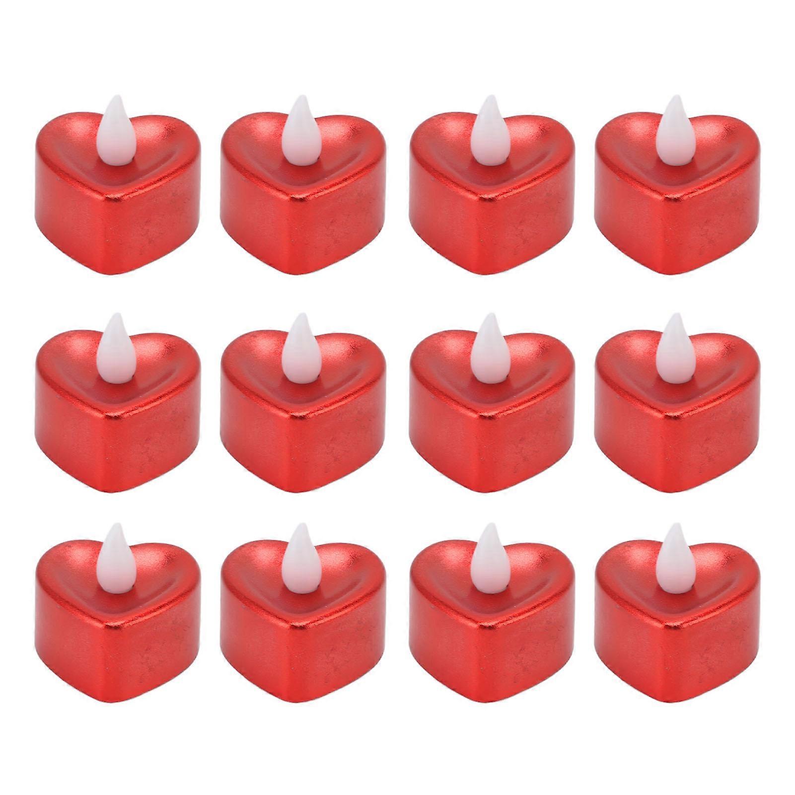 12 Pack LED Candle Lights for Halloween Wedding Party
