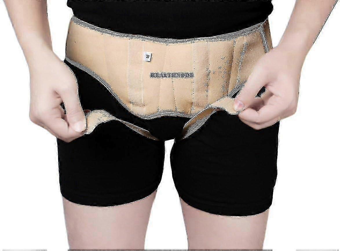 Erkekler İçin Kasık Fıtığı Kemeri Ameliyat Sonrası Fıtık Ağrı Kesici Makas Desteği Çift / tek Kasık Üstün Konfor ve Austable Basınç 2 Çıkarılabilir F için