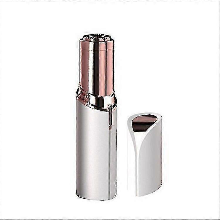 Ladies Facial Epilator, Usb Rechargeable Painless Hair Removal Waterproof Razor, With Led Light, Suitable For Peach Hair