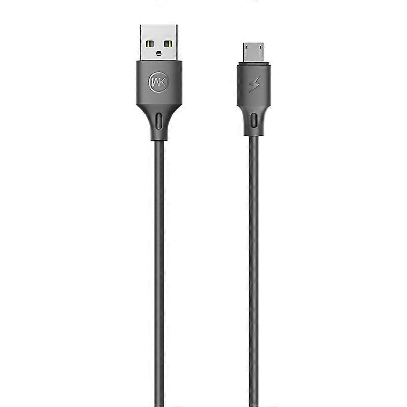 WK WDC-092 2m 2.4A Max Output Full Speed Pro Series USB to Micro USB Data Sync Charging Cable
