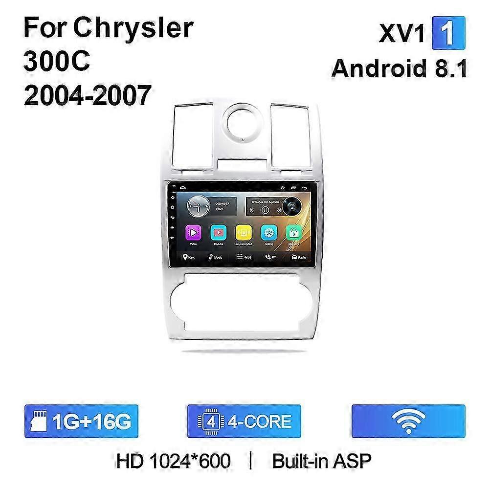 XIMA XV6 Pro 8 Core 2 Din Android 10 Autoradio Caplay Car Radio Multimedia Player For Chrysler Aspen 300C 2004-2008 Stereo gps